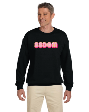 SSDGM BUBBLE LETTER SWEAT SHIRT
