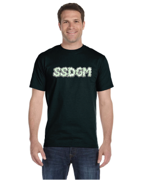 BLACK SSDGM SMOKEY TSHIRT
