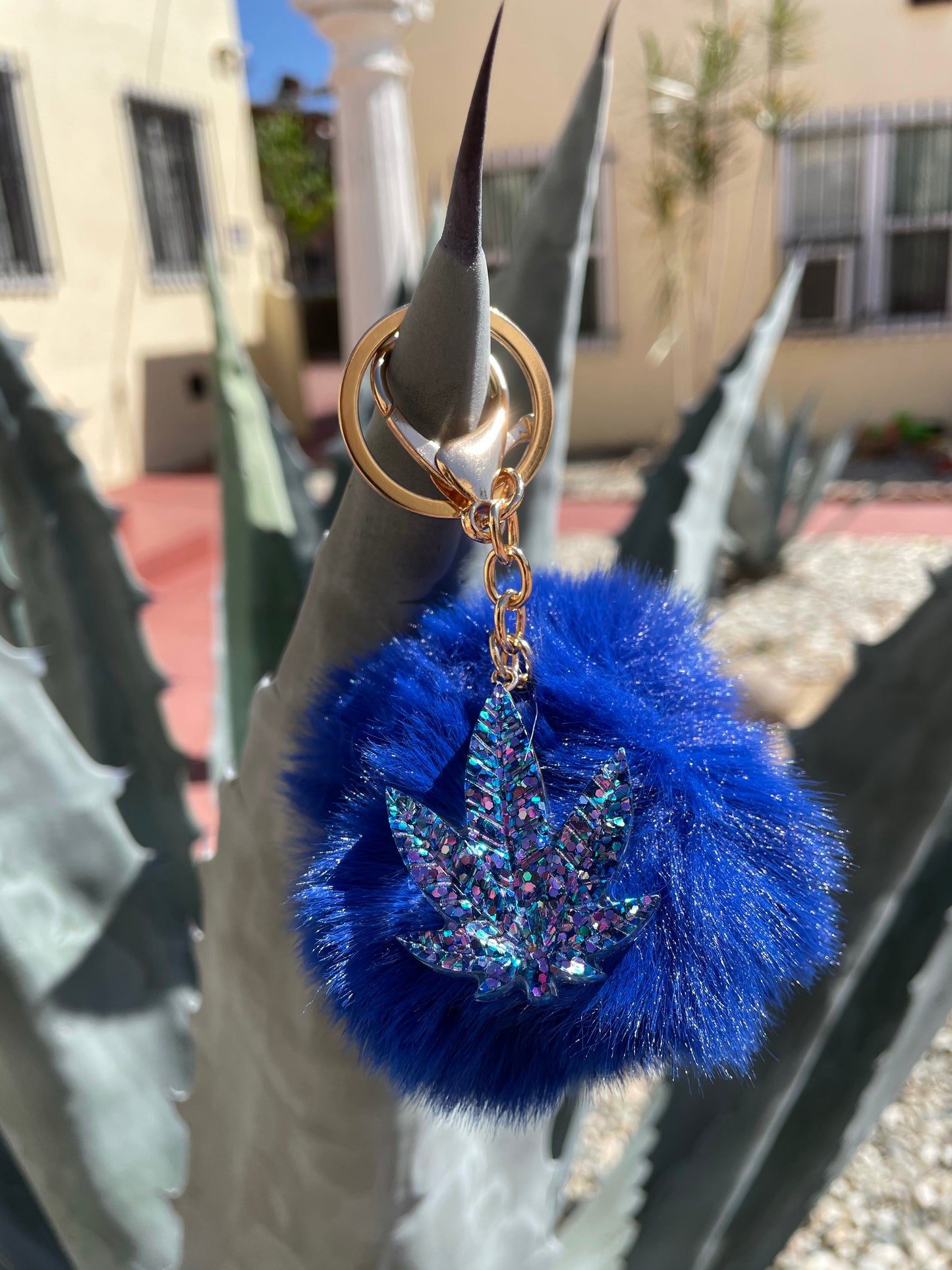 Fluffy Ouid Keychains