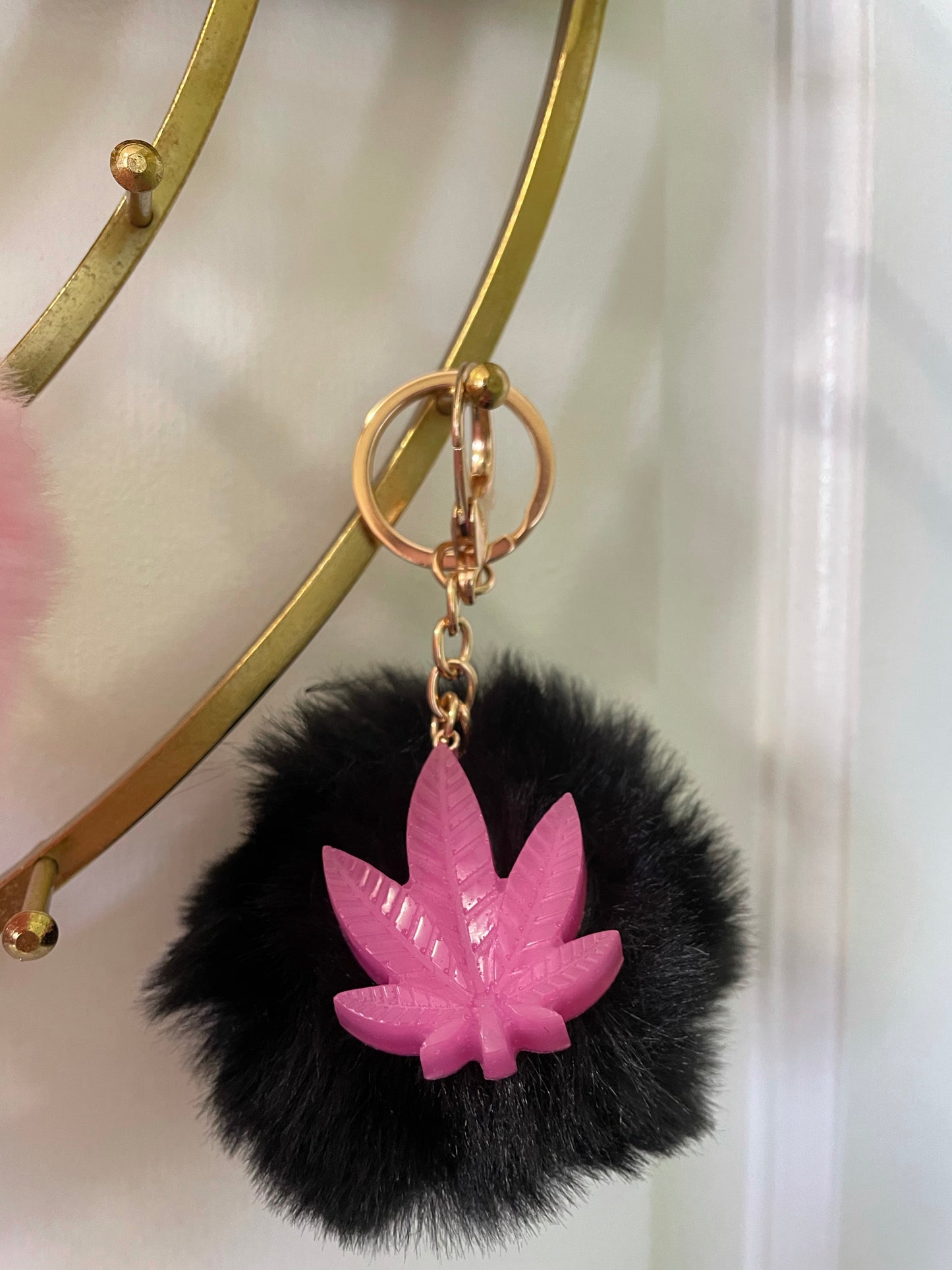 Fluffy Ouid Keychains