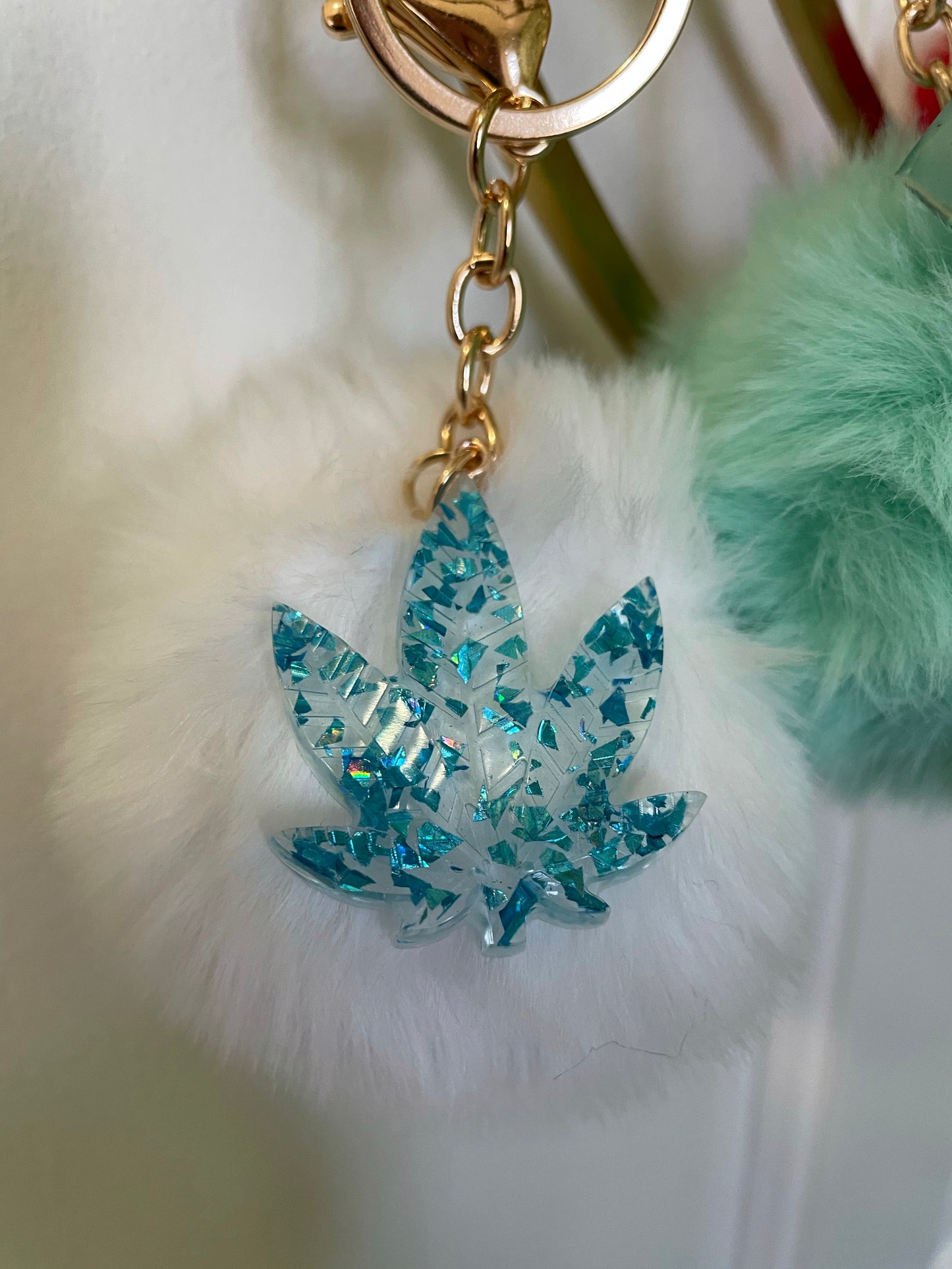 Fluffy Ouid Keychains