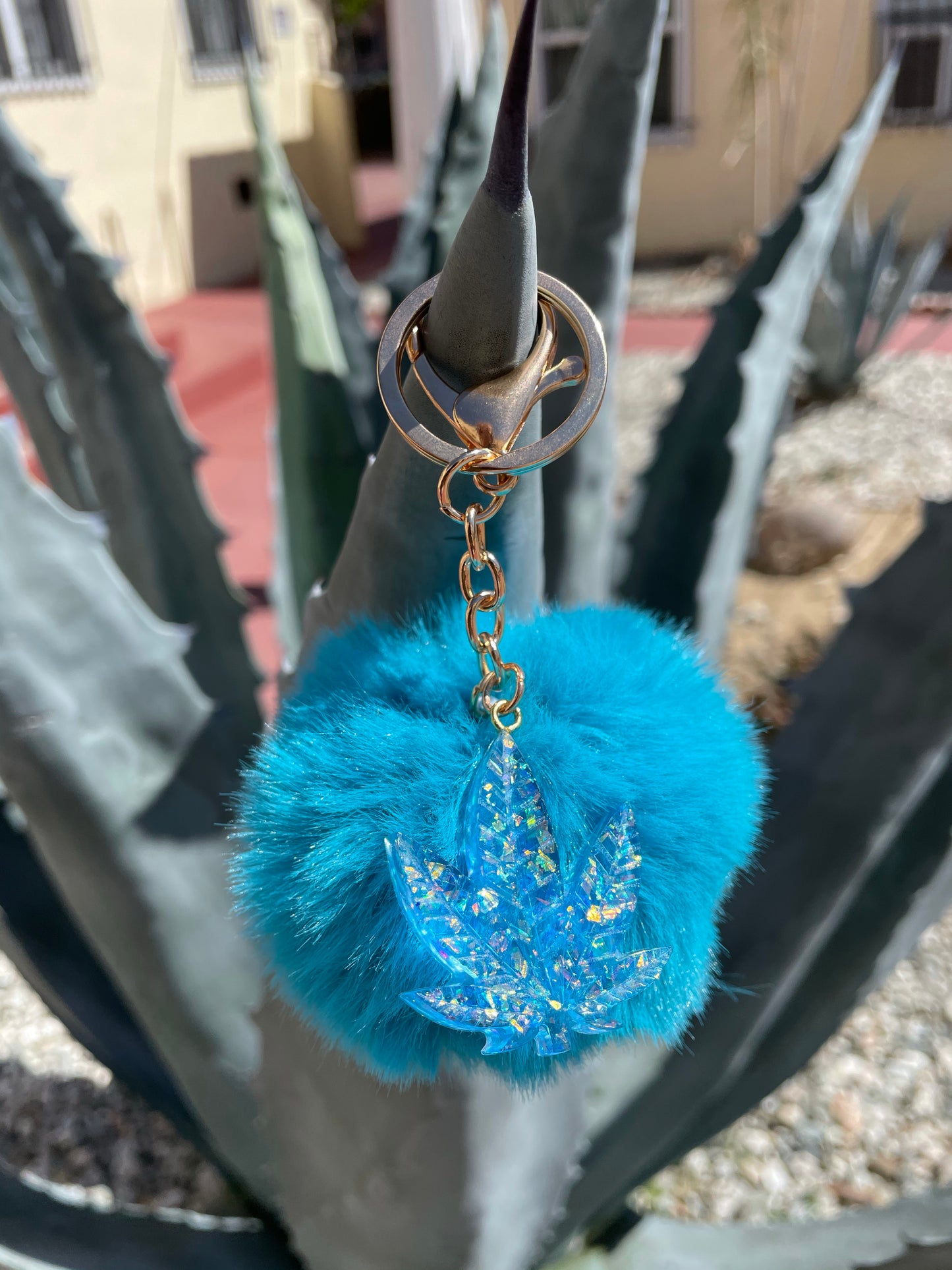 Fluffy Ouid Keychains