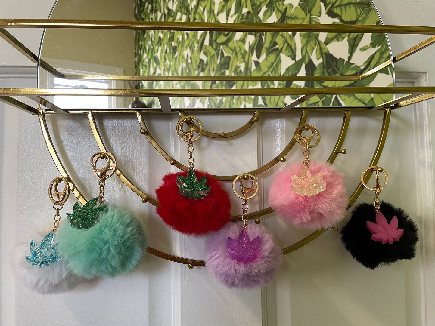 Fluffy Ouid Keychains