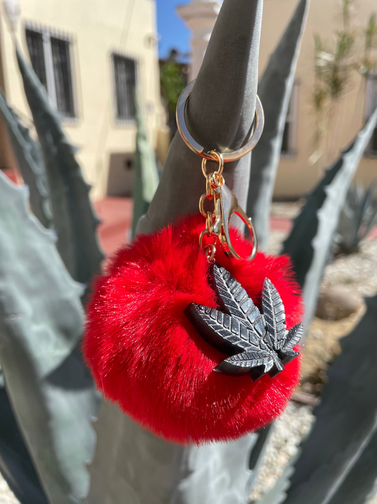 Fluffy Ouid Keychains